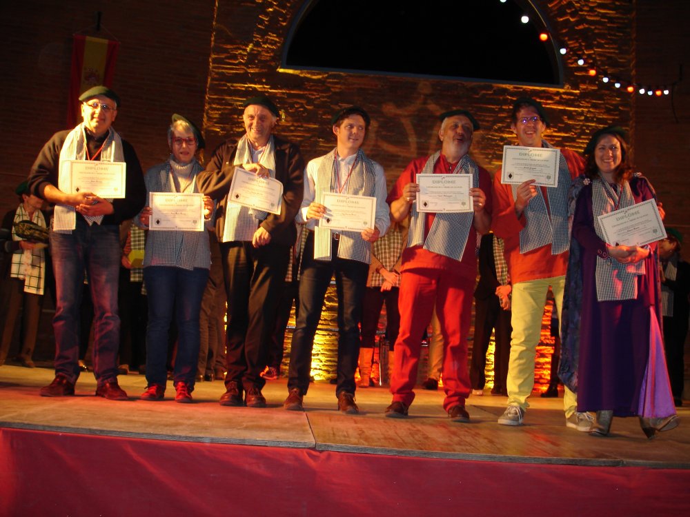 Les dignitaires de l'anne 2016.